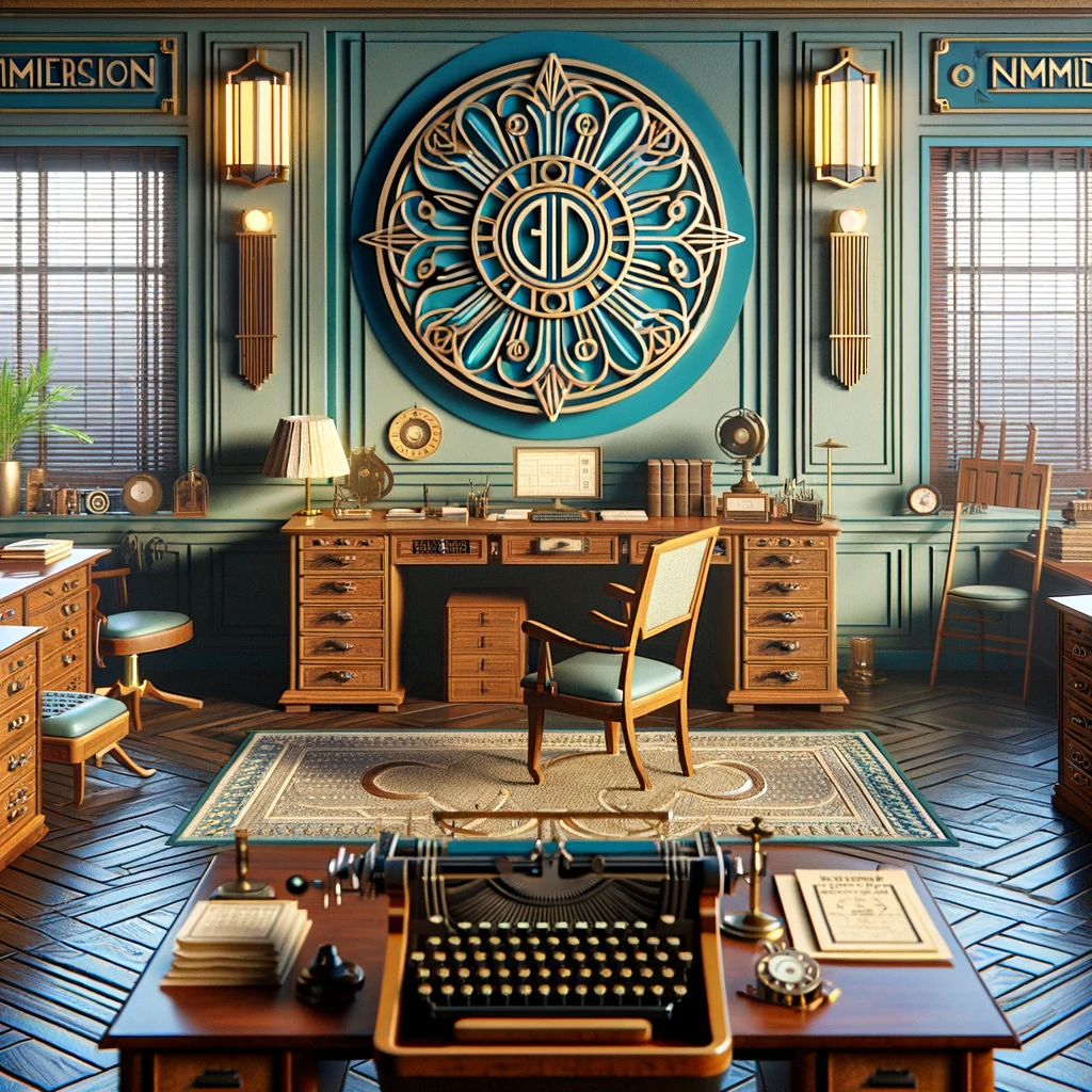 Nimmersion's office 1920